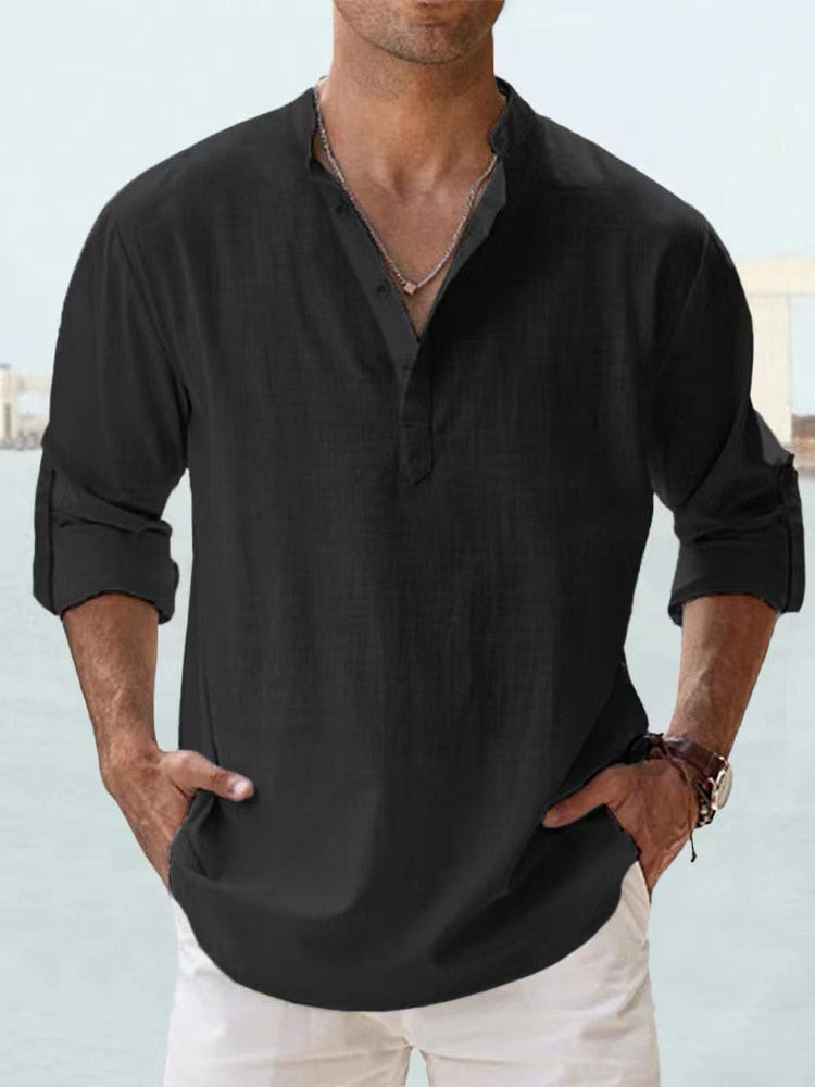 Valvero | Camicia traspirante in lino