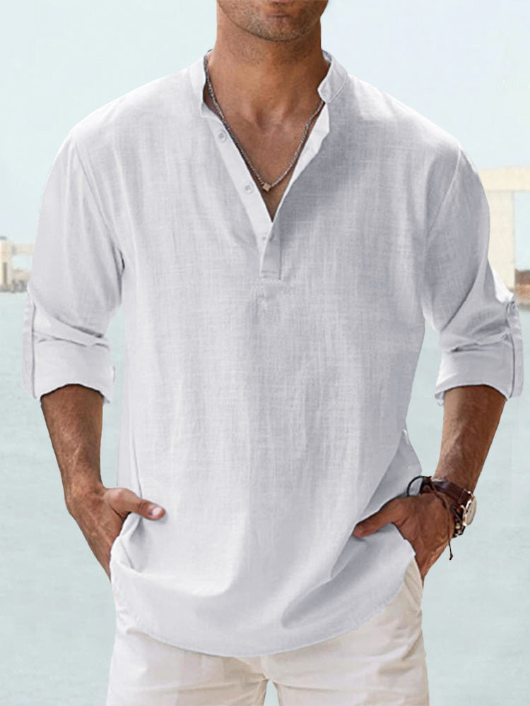 Valvero | Camicia traspirante in lino