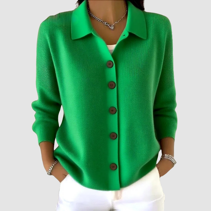 Elena | Cardigan in Maglia con Bottoni
