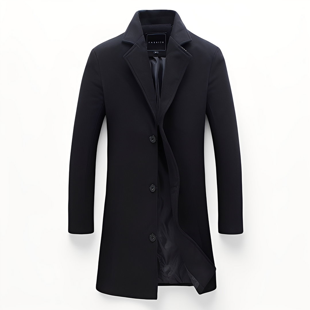 Valerio™ | Elegante formale cappotto di lana per uomini