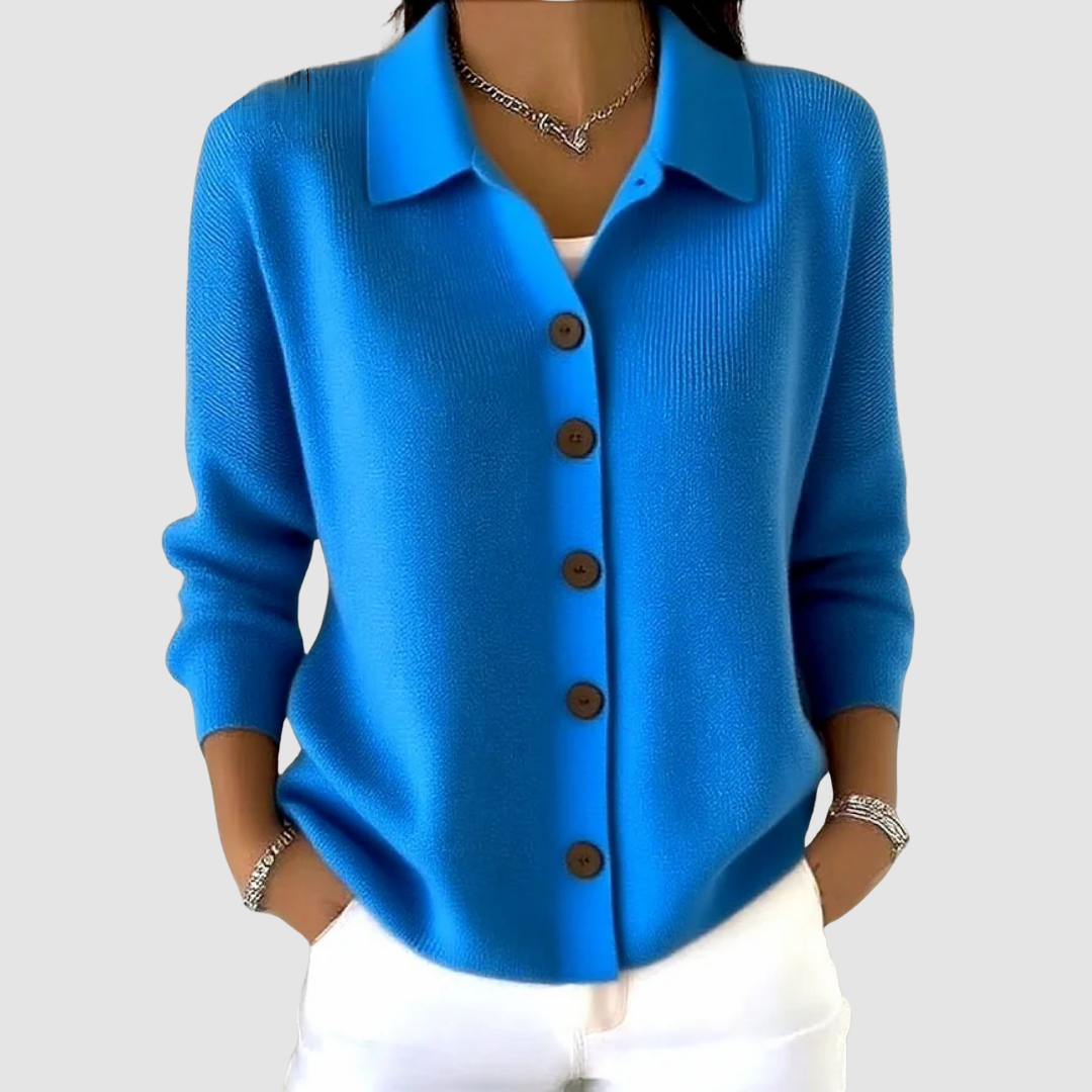 Elena | Cardigan in Maglia con Bottoni