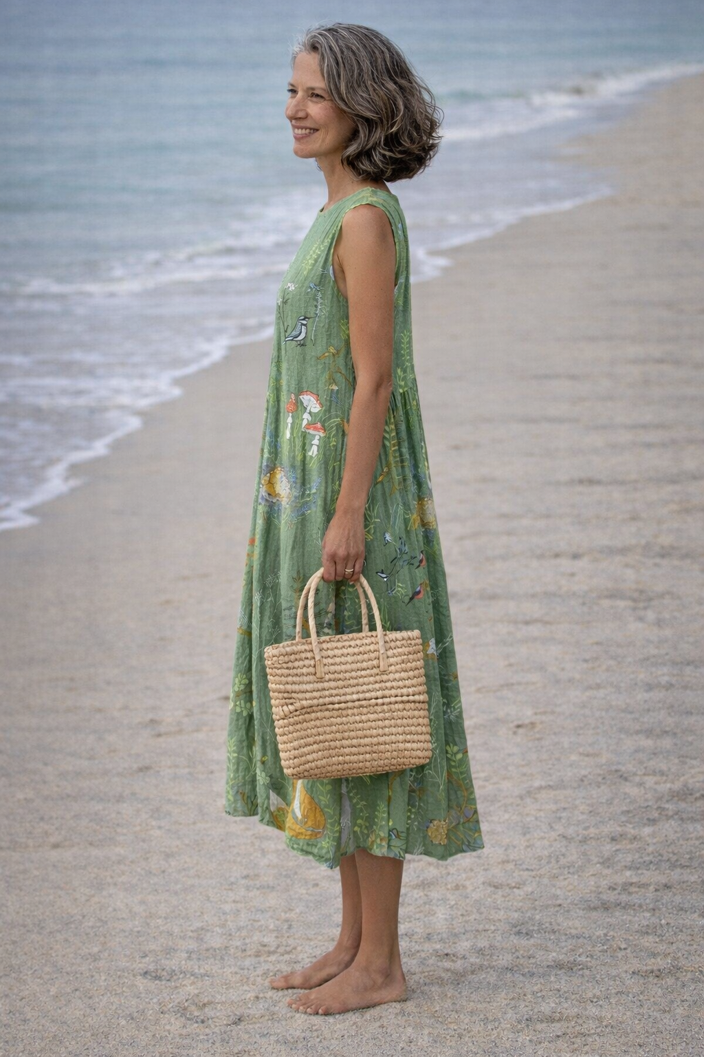 Esperanza | Vestito midi stile woodland