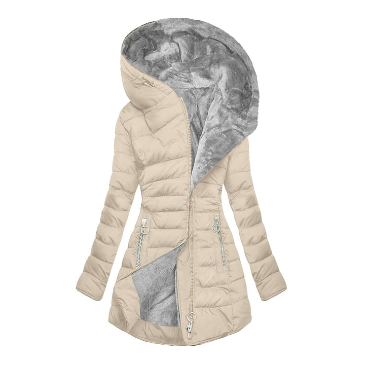 Chiara – Giacca in Piuma Invernale con Cappuccio