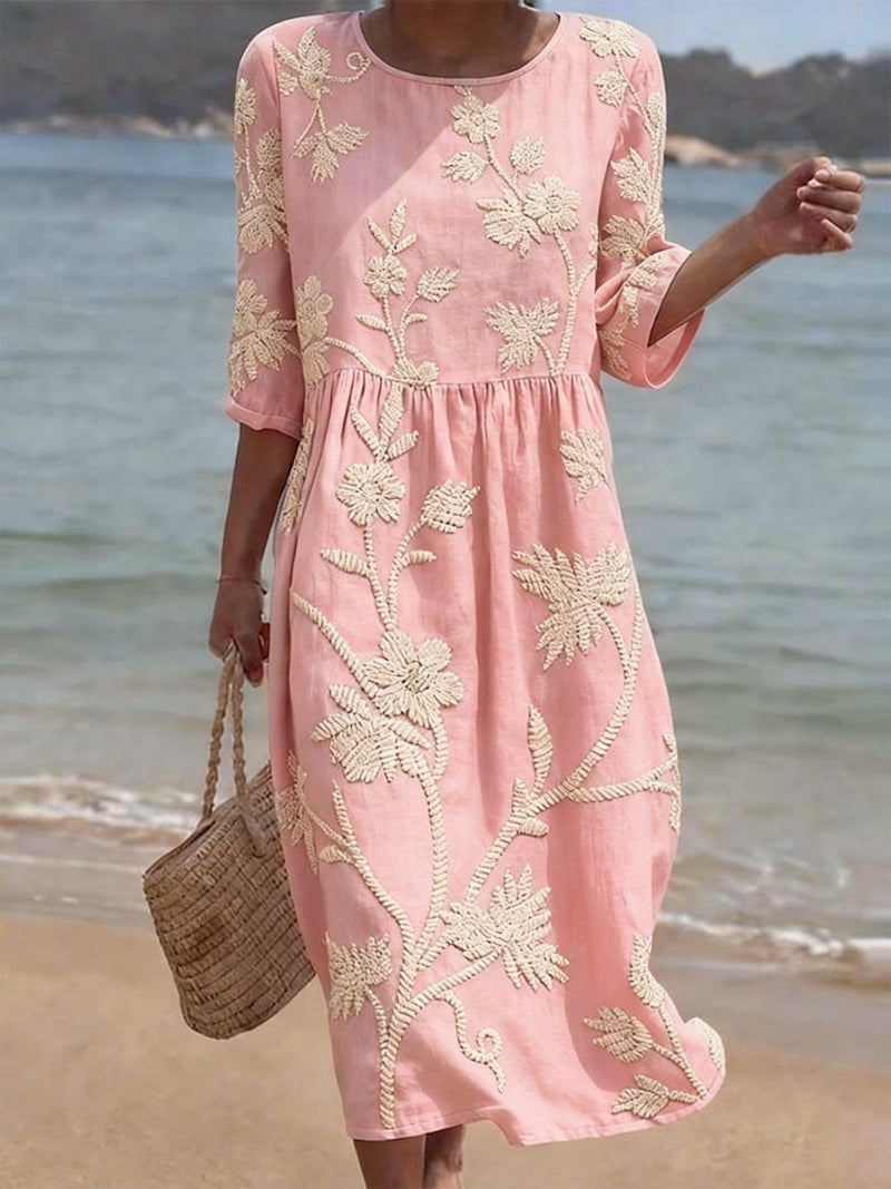 Rina | Abito Vintage Ricamato