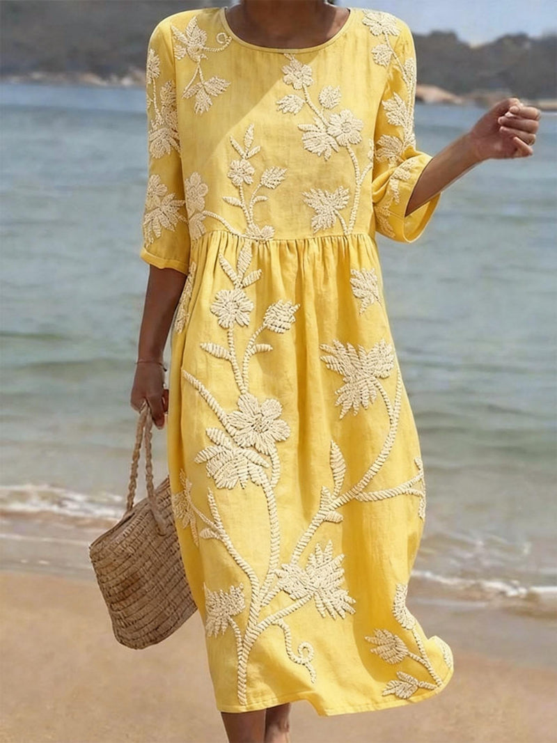 Rina | Abito Vintage Ricamato