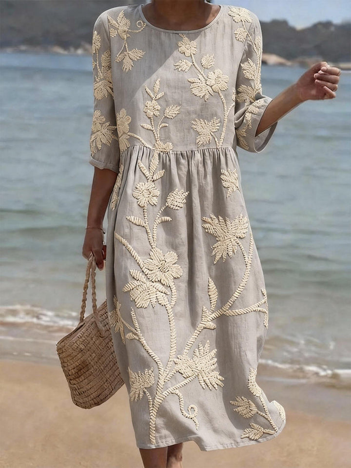 Rina | Abito Vintage Ricamato