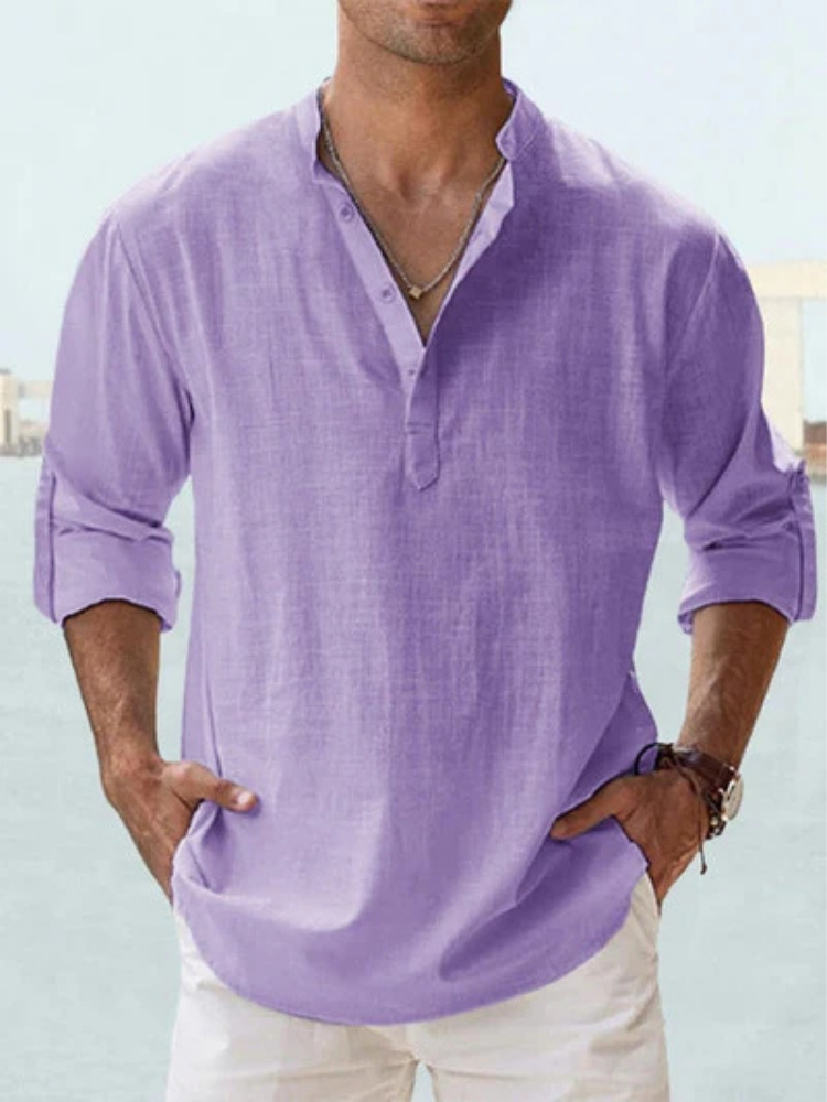 Valvero | Camicia traspirante in lino