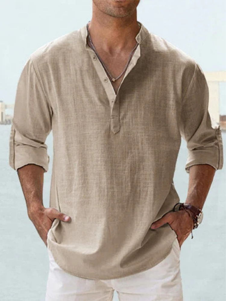 Valvero | Camicia traspirante in lino
