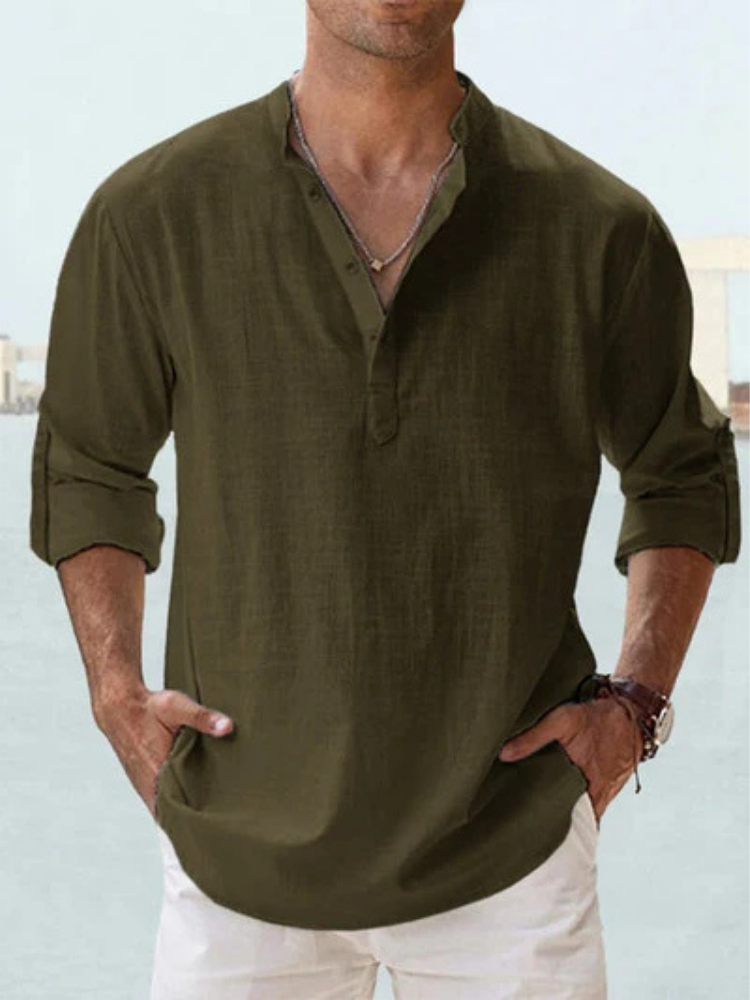 Valvero | Camicia traspirante in lino