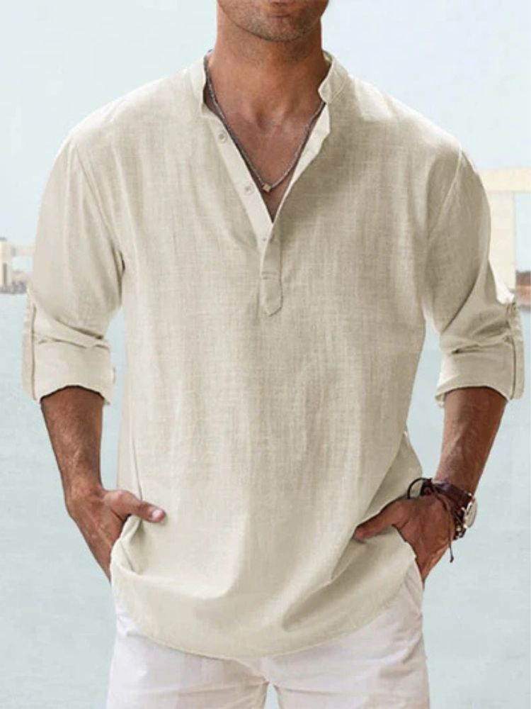 Valvero | Camicia traspirante in lino