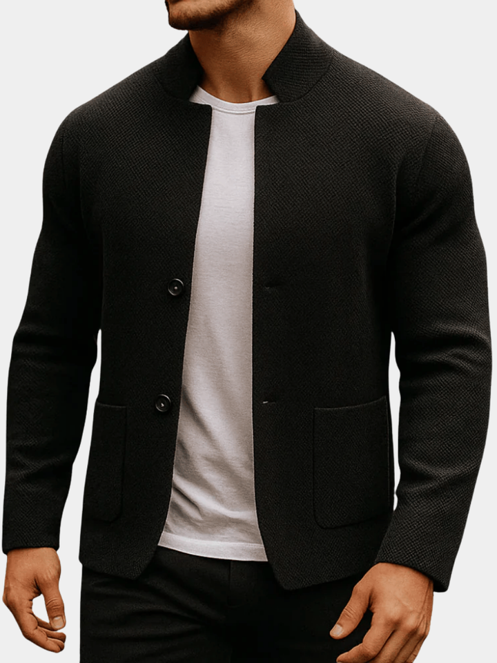 BRUNO MONACO | Gilet in Maglia Testurizzata da Uomo