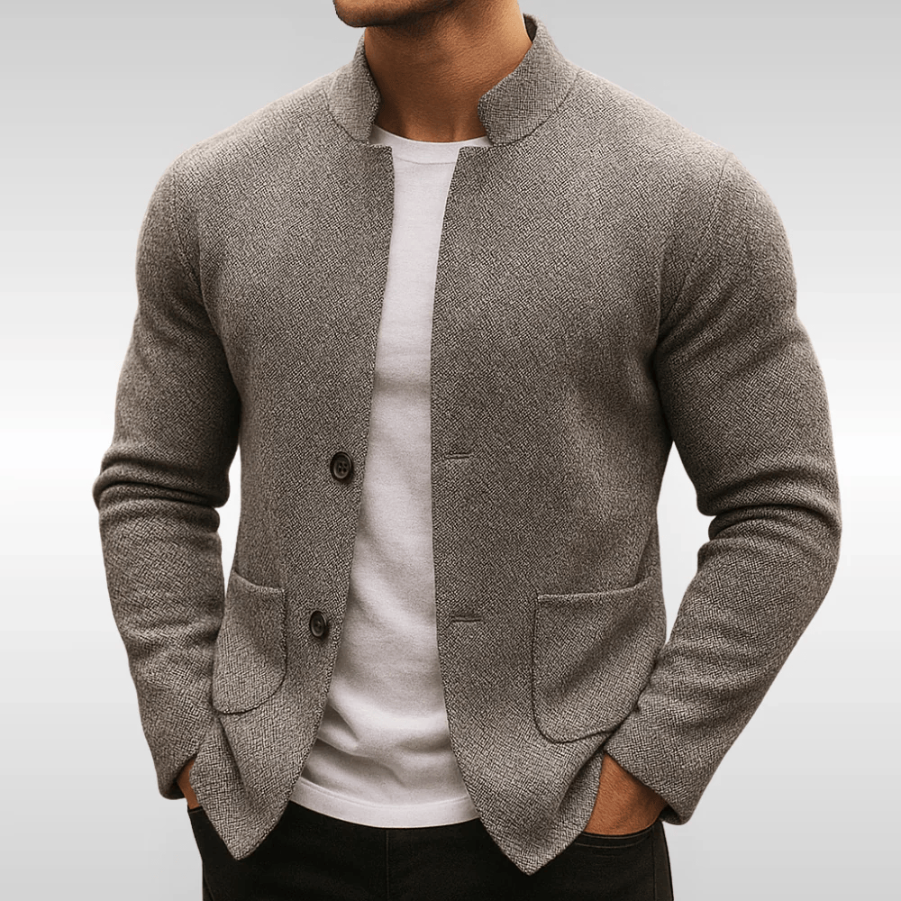 BRUNO MONACO | Gilet in Maglia Testurizzata da Uomo