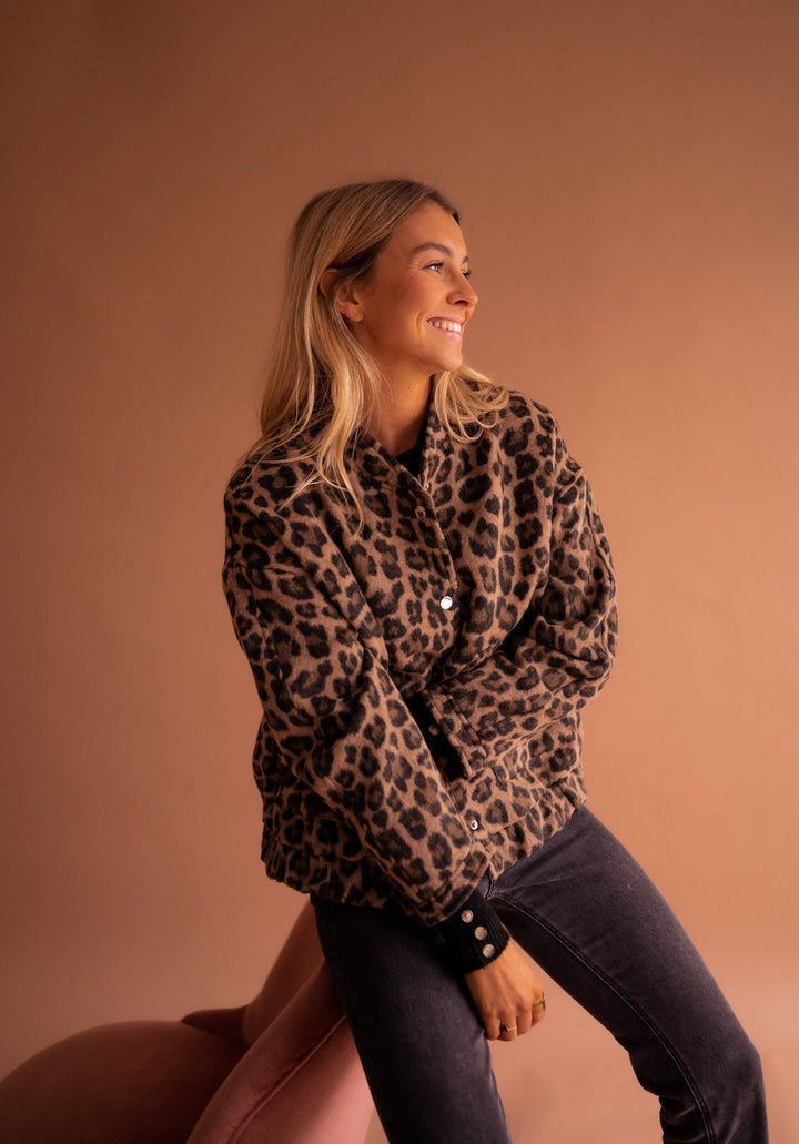 MIRELA™|Giacca Leopardata alla Moda