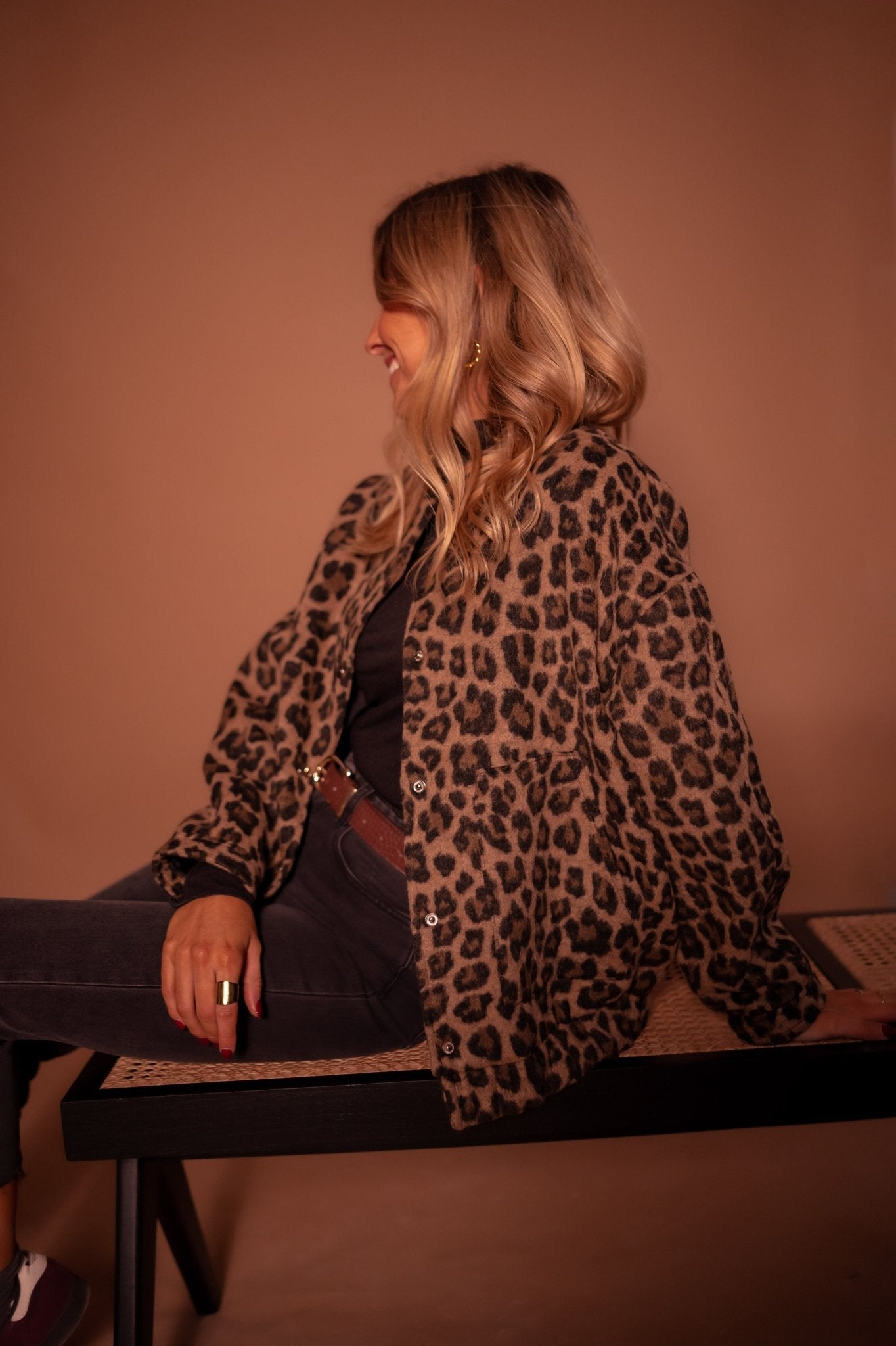 MIRELA™|Giacca Leopardata alla Moda