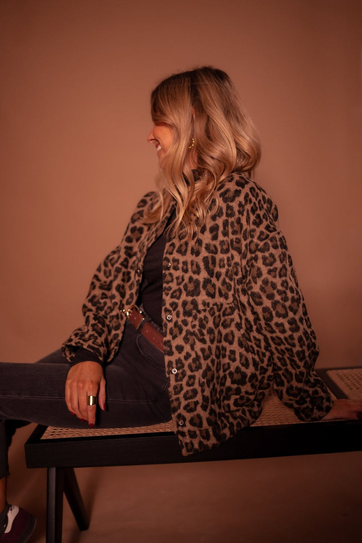 MIRELA™|Giacca Leopardata alla Moda